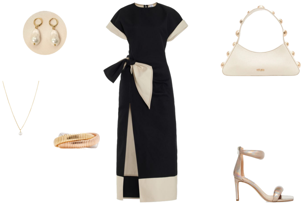 Вечерний образ: элегантное платье и каблуки