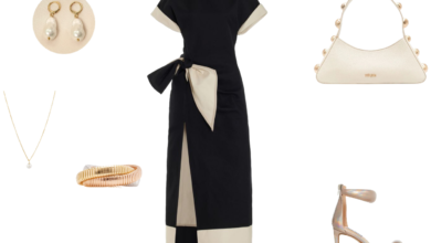 Photo of Вечерний образ: элегантное платье и каблуки