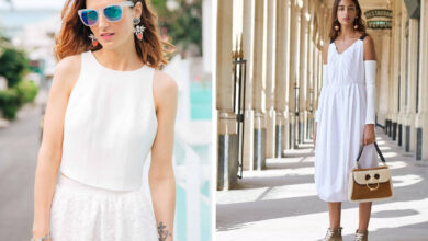 Photo of Яркий look с цветными аксессуарами