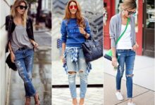 Photo of Casual образ с джинсами и свитером