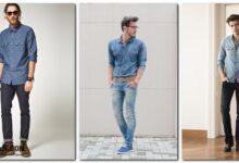 Photo of Свободный look с рубашкой и джинсами