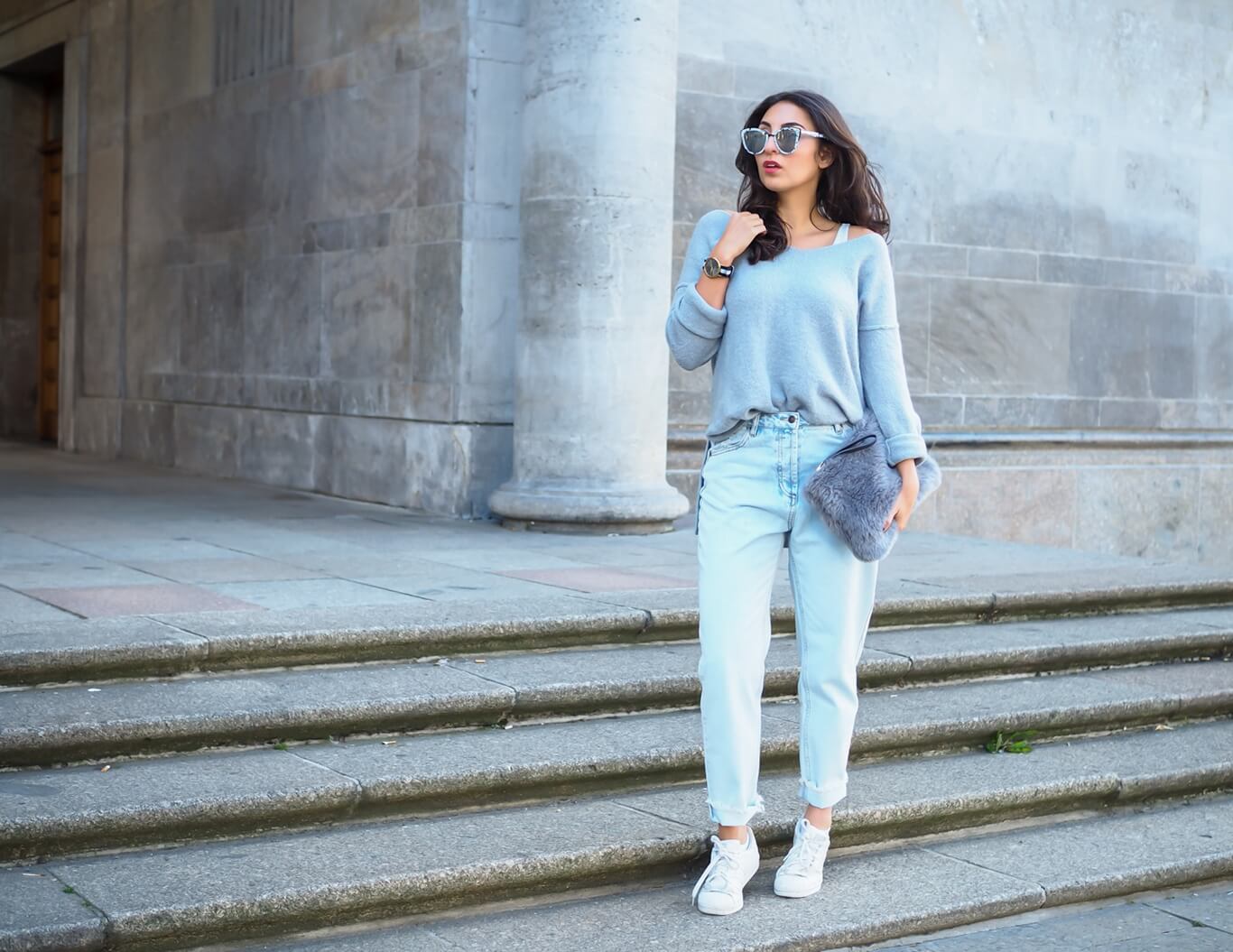 Фото 40 — Свежий образ с футболкой и джинсами